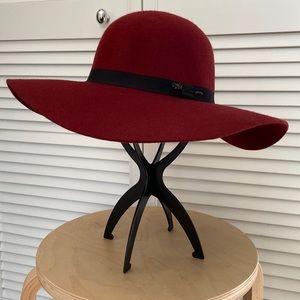 Scotch & Soda red wool hat